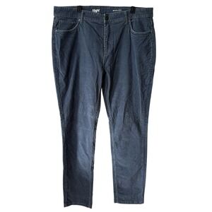 Mugsy Whalers Corduroy Pants Men's 38x34 Blue Stretch 5 Pocket
